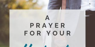 Prayer for husband work